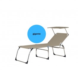 Amigo big 50 Una versione ancor pi&ugrave; generosa nelle misure per far star comodi tutti. altezza seduta 50 cm. Dotato di parasole.